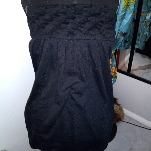 Op tube top black size small- ch - Picture 1 of 4